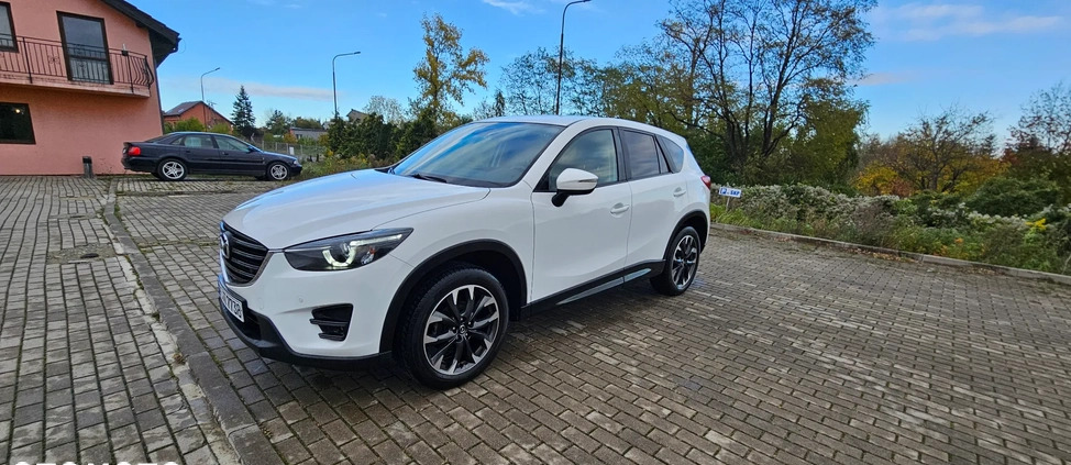 Mazda CX-5 cena 59800 przebieg: 136852, rok produkcji 2017 z Wąchock małe 154